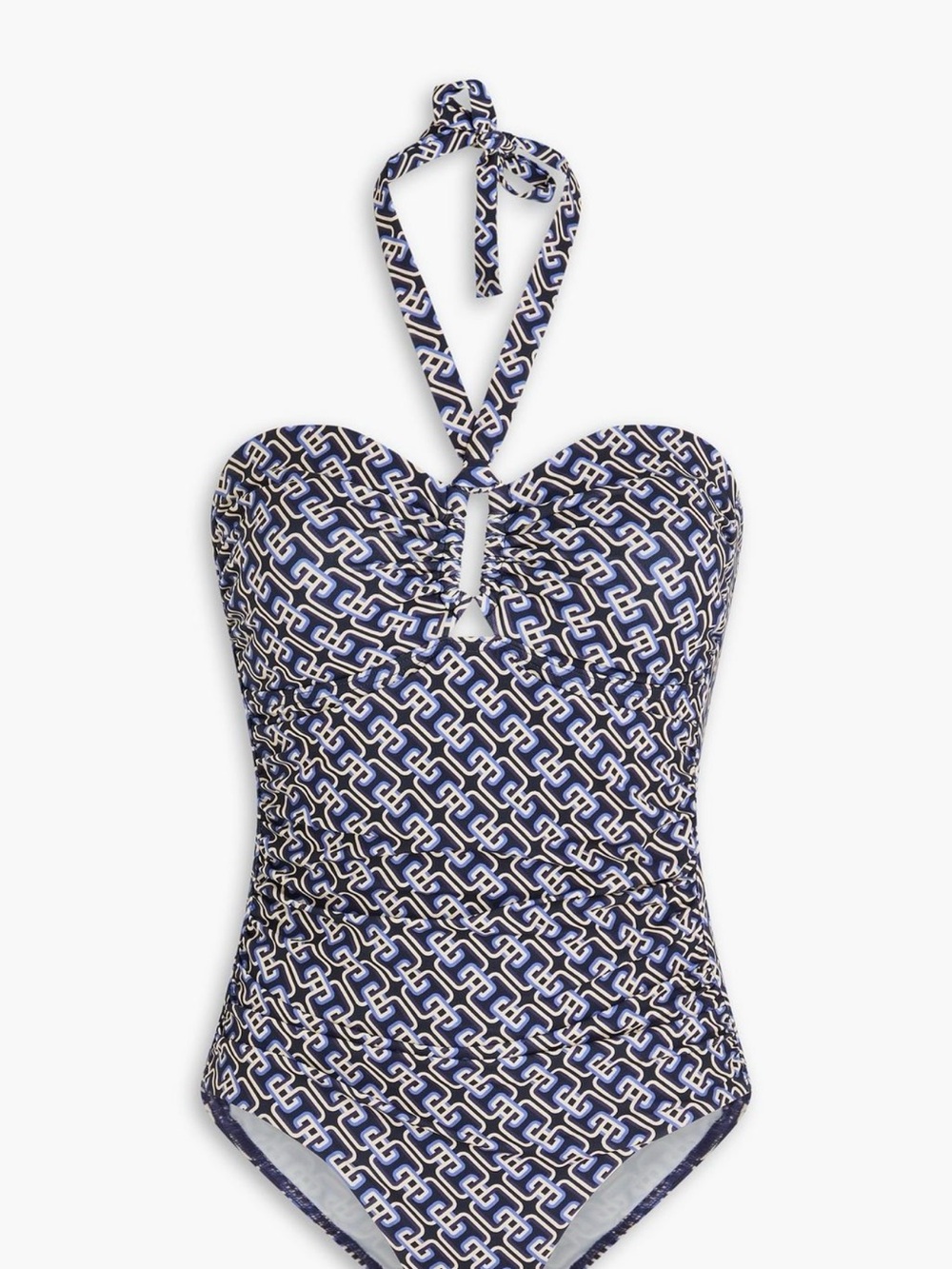 Zimmermann Geometric Wide Link Halter Bandeau | Size 3 (US 8-10)